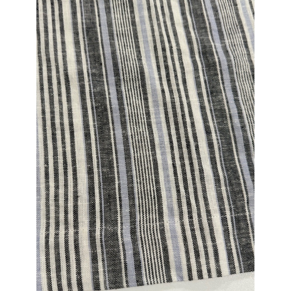 Land 'n Sea Women's Striped Cropped Pants Linen Blend Size XL 317 - Picture 5 of 9